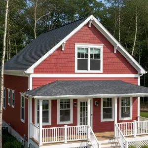 Rosy Retreat Under the Trees