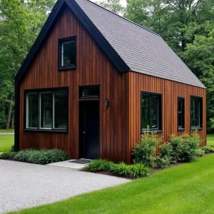Cozy Cabin Surprise with a Modern Edge
