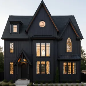 Gothic Ember Streetfront Manor