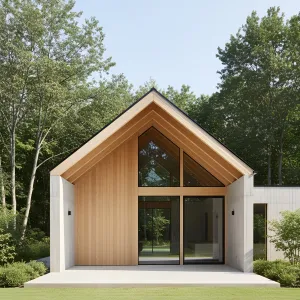 Timber’s Concrete Chalet: An Architectural Waltz