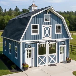 A Whimsical Tiny Barn Retreat