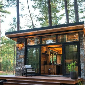 Chic Forest Retreat: The Ultimate Tiny House Dream