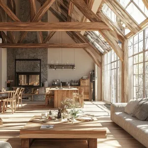 Rustic Elegance: A Cozy Haven