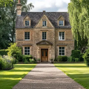 Quintessential Stone Manor with Verdant Views