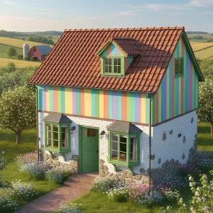 Prismatic Hideout in the Orchards