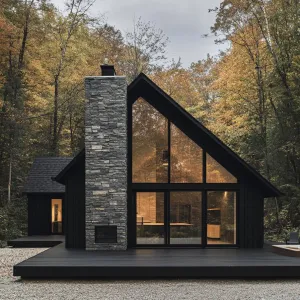 Onyx Cabin in the Amber Woods