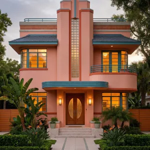 Coral Skylight Deco Manor