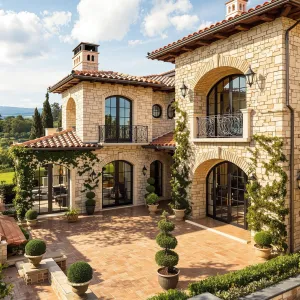 Villa of Timeless Terracotta