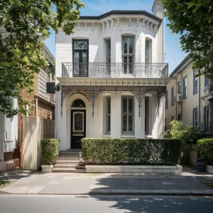 White Brick Beauty with Melbourne’s Balcony Charm