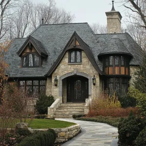 Whimsical Stone Manor