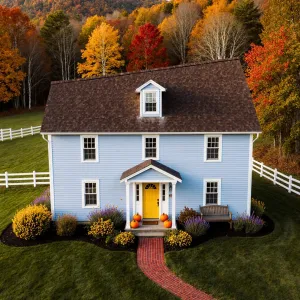 Pastel Paradise Under the Autumn Canvas