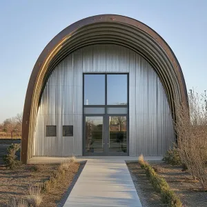 Arched Metal Oasis