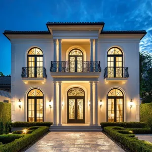 A Moonlit Architectural Marvel