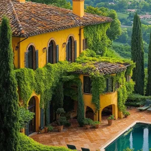 Enchanting Italian Villa Nestled in Bucolic Bliss