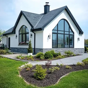 Charming One Story Abode with a Modern Twist