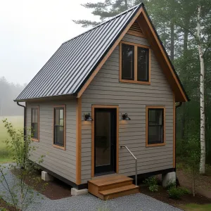 Compact A-Frame Loft Shed