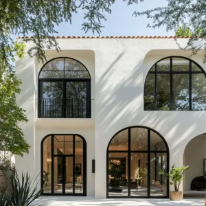 Arched Serenity Amidst Verdant Shadows