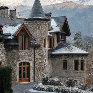 Preview of Grand Stone Manor in Winter Wonderland