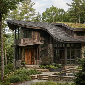 Woodland Crest Wave Roof Sanctuary