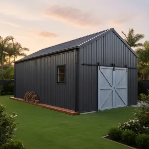 Slate-Grain Garden Workshed