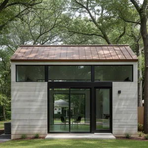 Compact Concrete Cabana