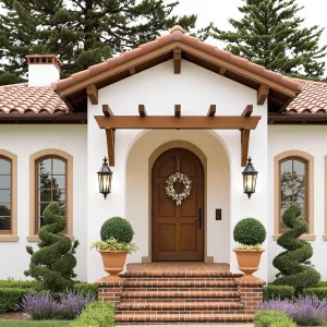 Welcoming Archway of Tuscan Whimsy