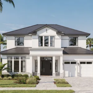 Sunwashed Gabled Suburban Retreat