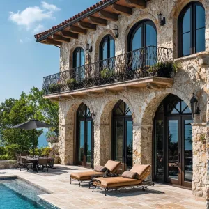Rustic Rhapsody by the Pool