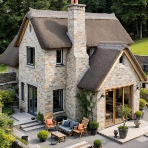 Preview of Enchanting Stone Abode Amidst Verdant Splendor