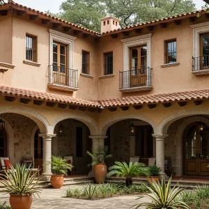 Embracing the Essence: A Courtyard Gem