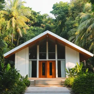 Tropical Haven with a Modern Twist