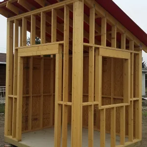 Urban Lean-To Lodge: A Contemporary Cubby