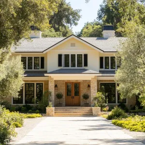 Charming Stone Sanctuary: A Verdant Vista