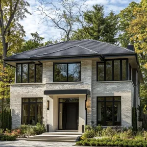 Chic Stone-Front Manor With A Twist