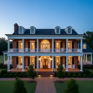 Evening Glow Brick Veranda Estate