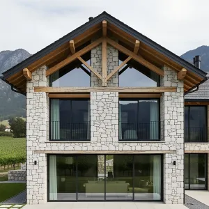 Rustic Stone Abode With A Modern Smile