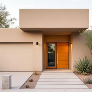 Modern Cube: Desert Entryway