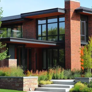 Modern Rustic Brick Retreat