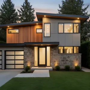 The Skyward Soirée: A Modern Retro Retreat