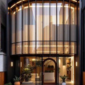 Preview of Glowing Curved Majesty in the Alley