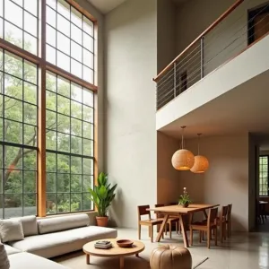 Sunlit Haven With a Touch of Nature