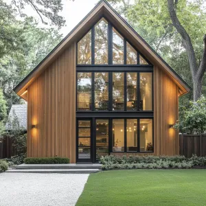 A-Frame Serenity with a Glazed Touch