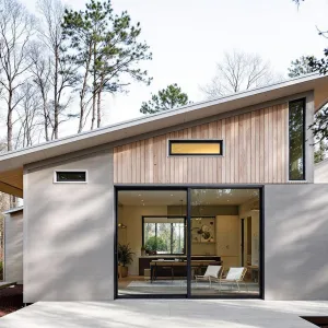 Chic Slants Among Tall Pines