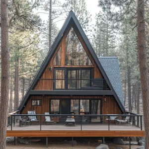 Chic A-Frame Dream Cabin
