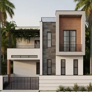 Brick Planes With Garden Frames