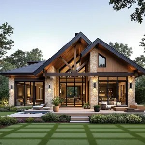Woodland Wonder: Where Luxury Meets Logs
