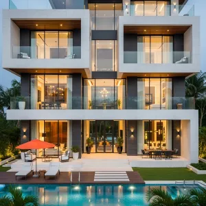 A Modern Oasis with a Hint of Luxury