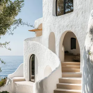 Coastal Oasis With Curves And Arches Galore