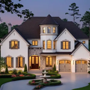 Majestic Manor by the Stream
