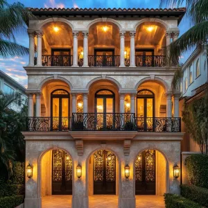 Tuscan Twilight Towers